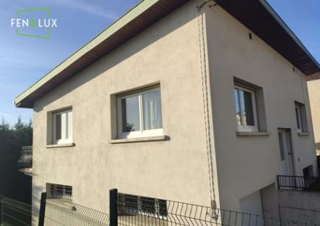 Maison avec les travaux effectués 